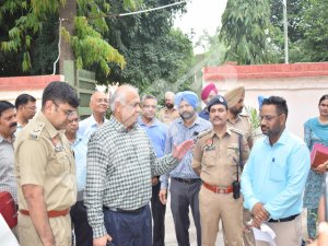 ਡੀ.ਆਈ.ਜੀ  ਸੰਦੀਪ ਗੋਇਲ ਵਲੋਂ ਆਜ਼ਾਦੀ ਸਮਾਗਮ ਪ੍ਰਬੰਧਾਂ ਦਾ ਜਾਇਜ਼ਾ