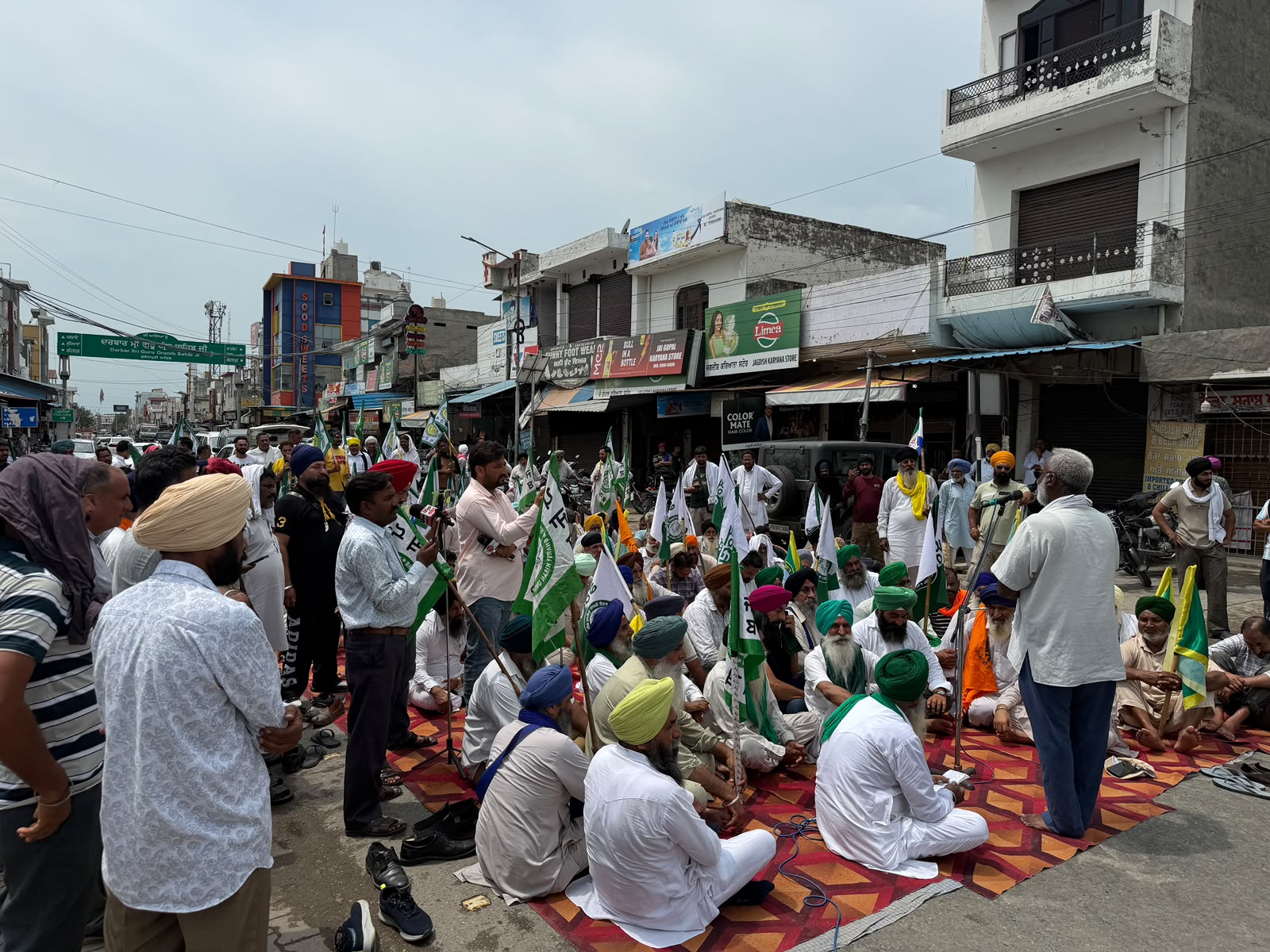 ਕੌਮੀ ਇਨਸਾਫ ਮੋਰਚੇ ਦੇ ਸੱਦੇ 'ਤੇ ਮਹਿਤਪੁਰ ਮੁਕੰਮਲ ਬੰਦ