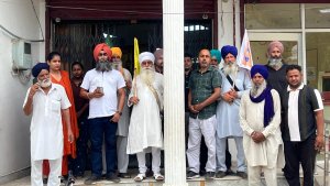 ਸ੍ਰੀ ਚਮਕੌਰ ਸਾਹਿਬ ਵਿਖੇ ਕਿਸਾਨ ਜਥੇਬੰਦੀਆਂ ਵਲੋਂ ਖੁੱਲੇ ਬੈਂਕ ਬੰਦ ਕਰਵਾਏ