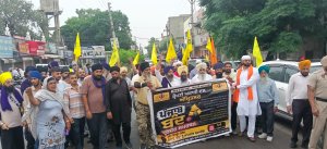 ਪੰਜਾਬ ਬੰਦ ਦੇ ਸੱਦੇ ਦੌਰਾਨ ਕਪੂਰਥਲਾ ਵਿੱਚ ਬੰਦ ਨੂੰ ਭਰਵਾਂ ਹੁੰਗਾਰਾ ਮਿਲਿਆ
