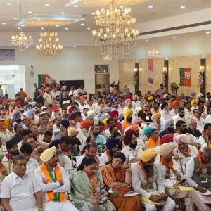 ਬੀ.ਐਲ. ਸੰਤੋਸ਼ ਪੰਜਾਬ ਪਹੁੰਚੇ, ਭਾਜਪਾ ਸੰਗਠਨ ਨੂੰ ਮਜ਼ਬੂਤ ਕਰਨ ਲਈ ਪੰਜ ਜ਼ੋਨਲ ਮੀਟਿੰਗਾਂ