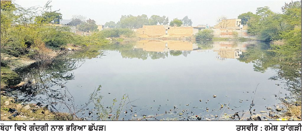 ਬੋਹਾ ’ਚ ਨਵੀਂ ਨਗਰ ਪੰਚਾਇਤ ਬਣਨ ’ਤੇ ਵੀ ਗੰਦੇ ਪਾਣੀ ਦਾ ਨਿਕਾਸ ਸਹੀ ਨਹੀਂ ਹੋਇਆ
