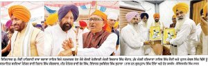 ਸ਼ਿਵਰਾਜ ਸਿੰਘ ਚੌਹਾਨ, ਨਾਇਬ ਸਿੰਘ ਸੈਣੀ ਤੇ ਪ੍ਰਧਾਨ ਕੇਵਲ ਸਿੰਘ ਢਿੱਲੋਂ ਗੁਰਦੁਆਰਾ ਨੌਵੀਂ ਪਾਤਿਸ਼ਾਹੀ ਬਾਬਾ ਬਕਾਲਾ ਸਾਹਿਬ ਵਿਖੇ ਹੋਏ ਨਤਮਸਤਕ