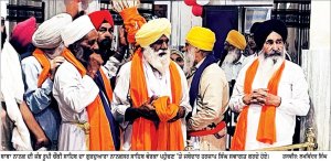 ਬਾਬੇ ਨਾਨਕ ਦੀ ਜੰਝ ਰੂਪੀ ਚੌਕੀ ਸਾਹਿਬ ਦਾ ਗੁਰਦੁਆਰਾ ਨਾਨਕਸਰ ਸਾਹਿਬ ਵੇਰਕਾ ਪਹੁੰਚਣ ’ਤੇ ਸਵਾਗਤ