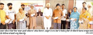 ਗੌਰਵ ਸੰਧੂ ਵਲੋਂ ਹਲਕਾ ਸਨੌਰ ’ਚ ‘ਕਰਜ਼ਾ ਮੁਕਤੀ ਅਭਿਆਨ’ ਦੀ ਸ਼ੁਰੂਆਤ