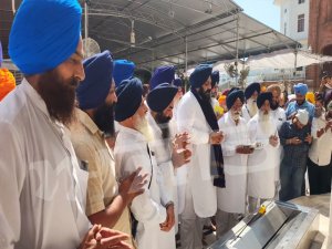 ਸ਼੍ਰੋਮਣੀ ਅਕਾਲੀ ਦਲ (ਪੁਨਰ ਸੁਰਜੀਤ) ਵਲੋਂ ਗੁਰਦੁਆਰਾ ਸੁਧਾਰ ਲਹਿਰ ਤਹਿਤ ਅੱਜ ਸ੍ਰੀ ਅਕਾਲ ਤਖਤ ਸਾਹਿਬ ਵਿਖੇ ਅਰਦਾਸ
