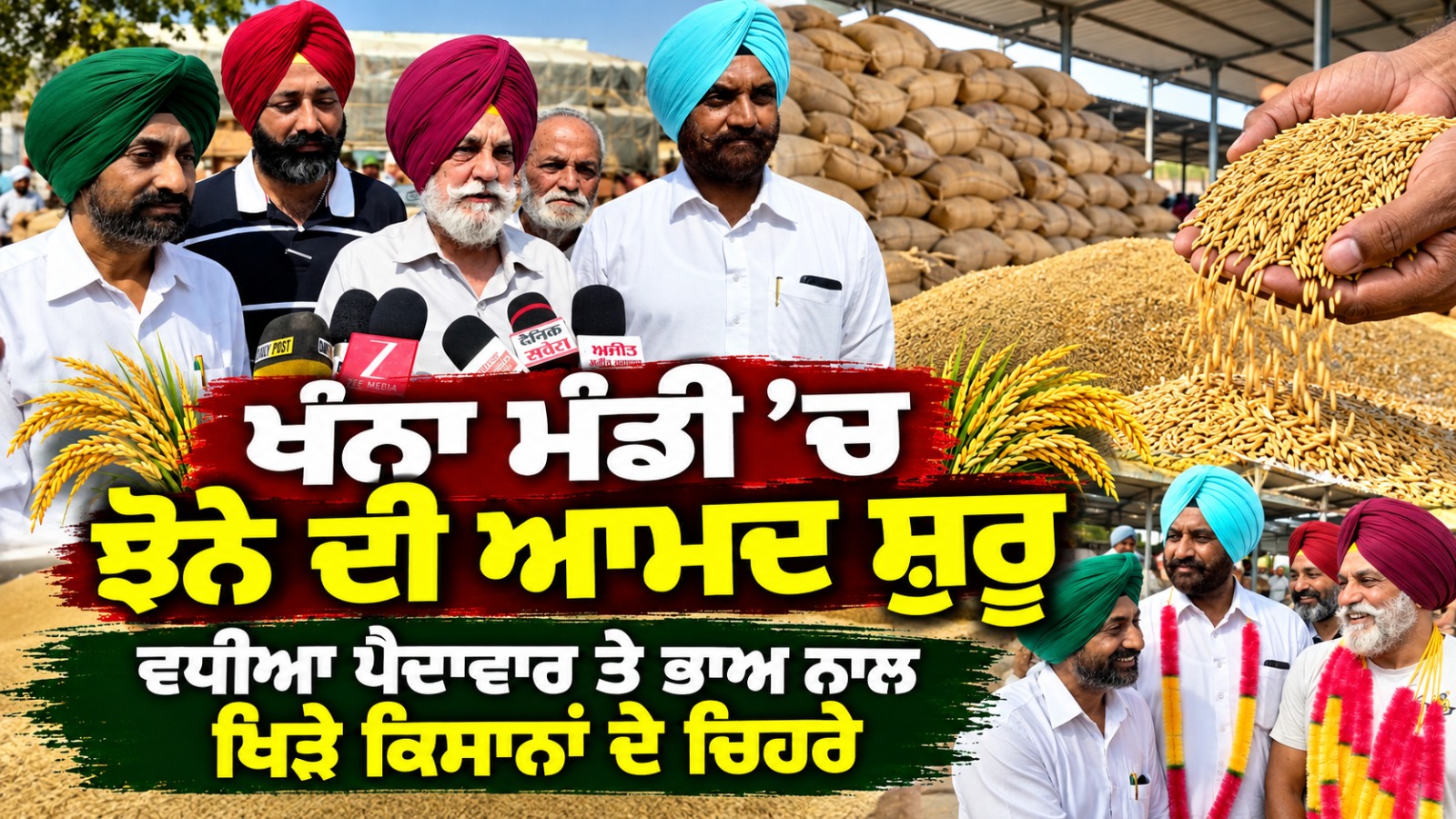ਖੰਨਾ ਮੰਡੀ ’ਚ ਝੋਨੇ ਦੀ ਆਮਦ ਸ਼ੁਰੂ