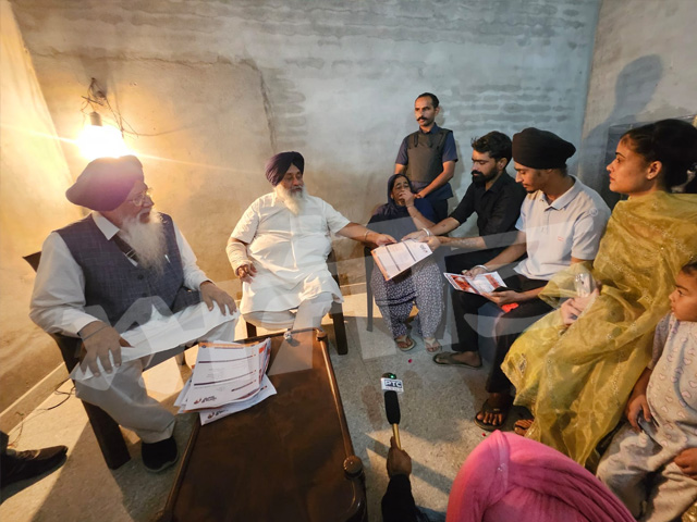 ਸੁਖਬੀਰ ਸਿੰਘ ਬਾਦਲ ਨੇ ਮਾਝੇ ਵਿਚੋਂ ਘਰ ਘਰ ਜਾ ਕੇ ਮੁਹਿੰਮ ਦਾ ਕੀਤਾ ਆਗਾਜ਼