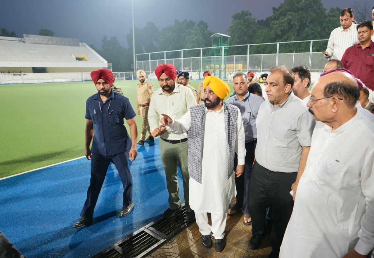 ਮੁੱਖ ਮੰਤਰੀ ਮਾਨ ਵਲੋਂ ਏਸ਼ੀਅਨ ਹਾਕੀ ਚੈਂਪੀਅਨਜ਼ ਟਰਾਫੀ ਲਈ ਵਿਸ਼ਵ ਪੱਧਰੀ ਪ੍ਰਬੰਧ ਯਕੀਨੀ ਬਣਾਉਣ ਦੇ ਨਿਰਦੇਸ਼