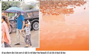 ਮੀਂਹ ਨਾਲ ਗਰਮੀ ਤੋਂ ਮਿਲੀ ਰਾਹਤ , ਕਈ ਇਲਾਕਿਆਂ ਵਿਚ ਪਾਣੀ ਭਰਨ ਕਾਰਨ ਲੋਕ ਰਹੇ ਪ੍ਰੇਸ਼ਾਨ