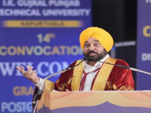 ਅੱਜ ਆਈ.ਕੇ. ਗੁਜਰਾਲ ਪੰਜਾਬ ਟੈਕਨੀਕਲ ਯੂਨੀਵਰਸਿਟੀ ਦੇ  ਵਿਦਿਆਰਥੀਆਂ ਨੂੰ ਡਿਗਰੀਆਂ ਵੰਡਣ ਦਾ ਸੁਭਾਗ ਪ੍ਰਾਪਤ ਹੋਇਆ -  ਮੁੱਖ ਮੰਤਰੀ ਭਗਵੰਤ ਮਾਨ