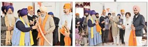 ਸਵਿਟਜ਼ਰਲੈਂਡ ਦੀਆਂ ਪ੍ਰਮੁੱਖ ਰਾਜਸੀ ਸ਼ਖ਼ਸੀਅਤਾਂ ਦੀ ਹਾਜ਼ਰੀ ’ਚ ਬਾਬਾ ਬਲਬੀਰ ਸਿੰਘ ਜੀ 96 ਕਰੋੜੀ ਵੱਲੋਂ ਪੰਥਕ ਸੇਵਾਵਾਂ ਲਈ ਰਣਜੀਤ ਸਿੰਘ ਮਸੂਤਾ ਦਾ ਸਨਮਾਨ