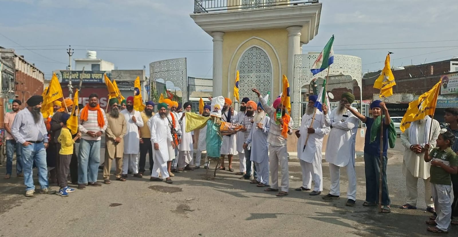 ਪਰਵਿੰਦਰ ਸਿੰਘ ਝੋਟਾ ਕਤਲ ਮਾਮਲੇ ਵਿੱਚ ਪੰਜਾਬ ਬੰਦ ਦੇ ਸੱਦੇ 'ਤੇ ਪੱਟੀ ਸ਼ਹਿਰ ਮੁਕੰਮਲ ਬੰਦ