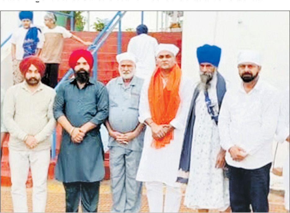 ਭਾਜਪਾ ਓ. ਬੀ. ਸੀ. ਮੋਰਚਾ ਦੇ ਸੂਬਾ ਮੀਤ ਪ੍ਰਧਾਨ ਸੰਦੀਪ ਸੋਨੂੰ ਭਾਟੀਆ ਗੁਰਦੁਆਰਾ ਬਾਬਾ ਗੁਰਦਿੱਤਾ ਵਿਖੇ ਹੋਏ ਨਤਮਸਤਕ