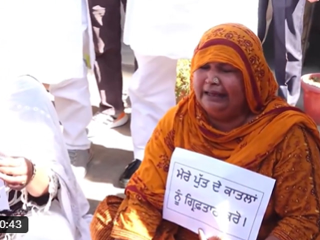 ਲਵਪ੍ਰੀਤ ਕਤਲਕਾਂਡ: ਵਿਧਾਨ ਸਭਾ ਦੇ ਬਾਹਰ ਪਹੁੰਚਿਆ ਪੀੜਤ ਪਰਿਵਾਰ